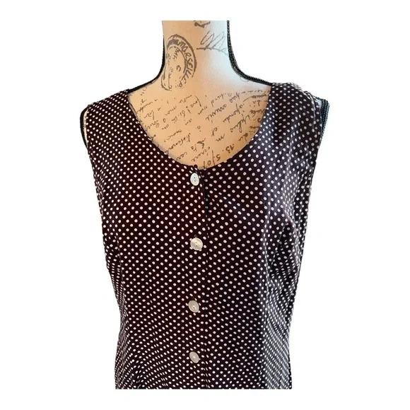 MSK button down maxi dress size 14 - Picture 3 of 8